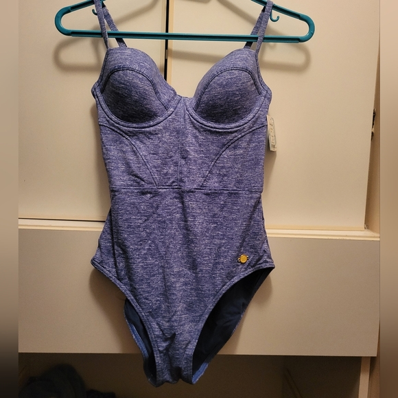 NWT Sunseeker chic Denim one piece - Picture 3 of 7